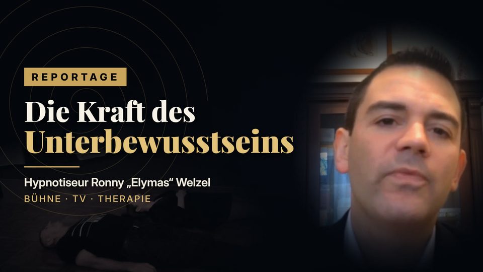 Reportage &bdquo;Die Kraft des Unterbewusstseins&ldquo; über den Hypnotiseur Ronny Elymas Welzel
